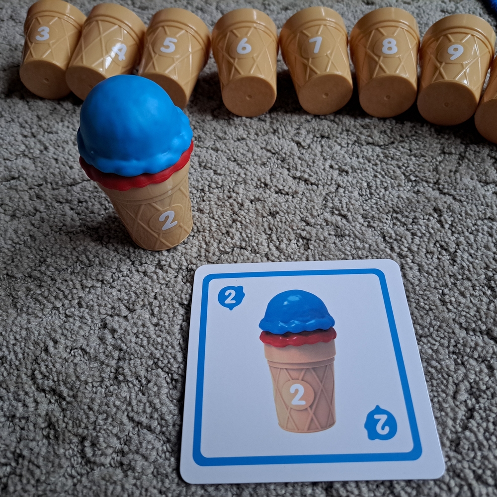 Number Ice Cream Learning Set - Multicolor - Picture 2 of 4